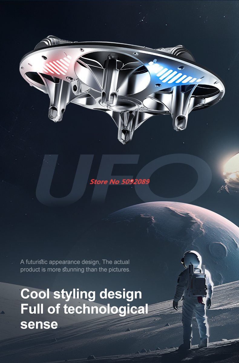Smart Attitude Hold Hover Mini - огляд і ціна Drone Led Light
