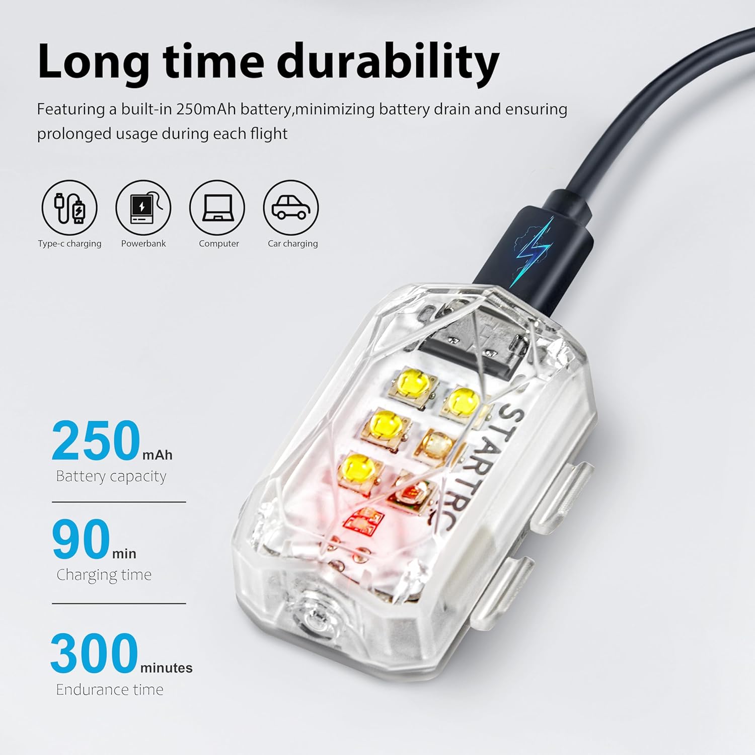 STARTRC Drone Strobe Light Ant - огляд і ціна Drone Led Light