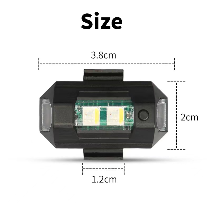 Motorcycle Lights Drone Strobe - огляд і ціна Drone Led Light