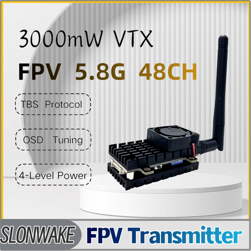 SLONWAKE 5.8G 3000mW Simulatio - огляд і ціна Drone Transmitter